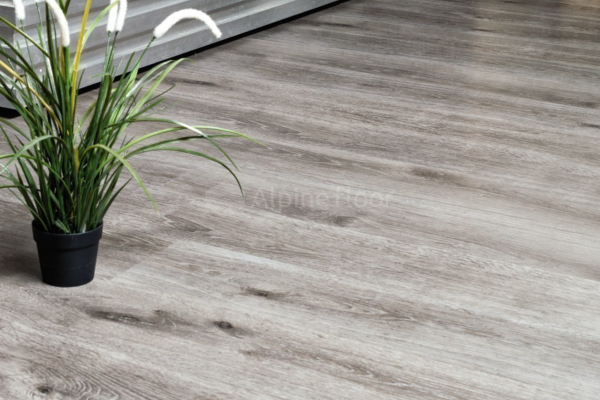 Клеевая кварцвиниловая плитка Alpine Floor Easy Line ДУБ ДЫМЧАТЫЙ ECO 3-24